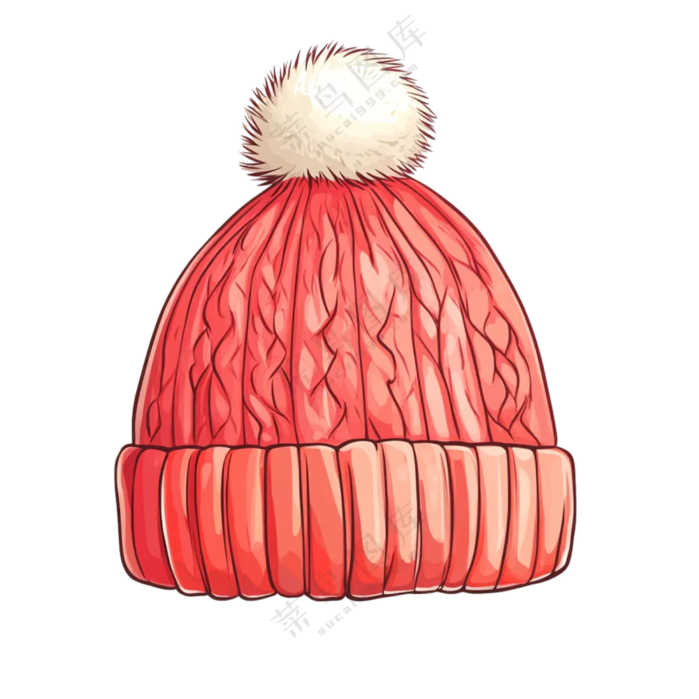 冬季帽子元素