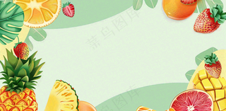 农林蔬果生鲜店水果店蔬菜店背景