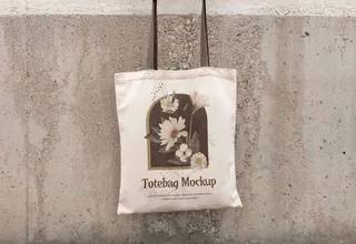 户外帆布袋帆布包手提袋购物袋样机文创周边PS素材07