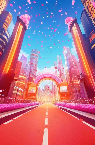 双十一电商背景