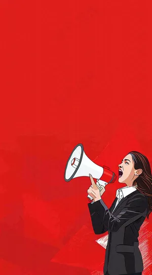 企业招聘公司简章职场精英背景