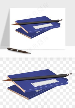 笔墨纸砚文房四宝png免抠