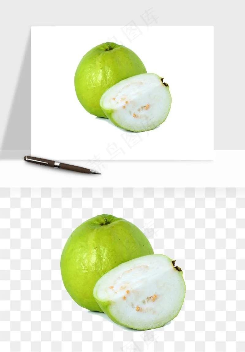 番石榴芭乐水果png免抠