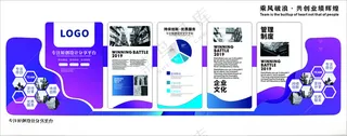 企业文化墙公司历程广告设计