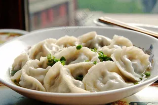 饺子中国传统美食立冬冬至摄影图