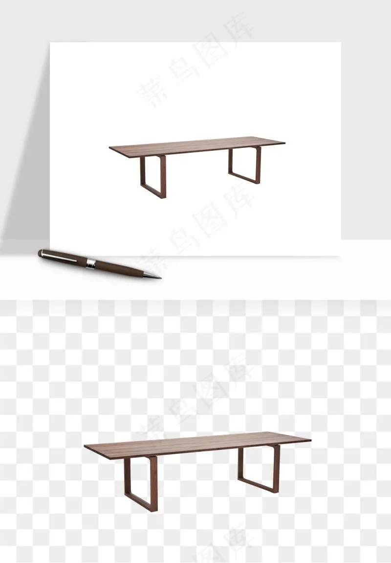 现代时尚桌子家具png免抠