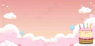 面包蛋糕甜点美食背景