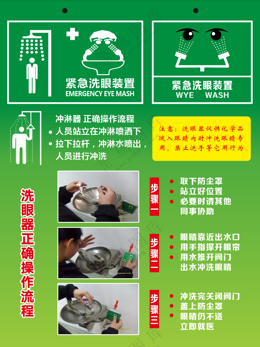 紧急洗眼装置