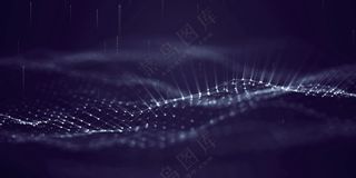 暗系列-水波纹音波光线摄影图