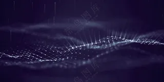 暗系列-水波纹音波光线摄影图