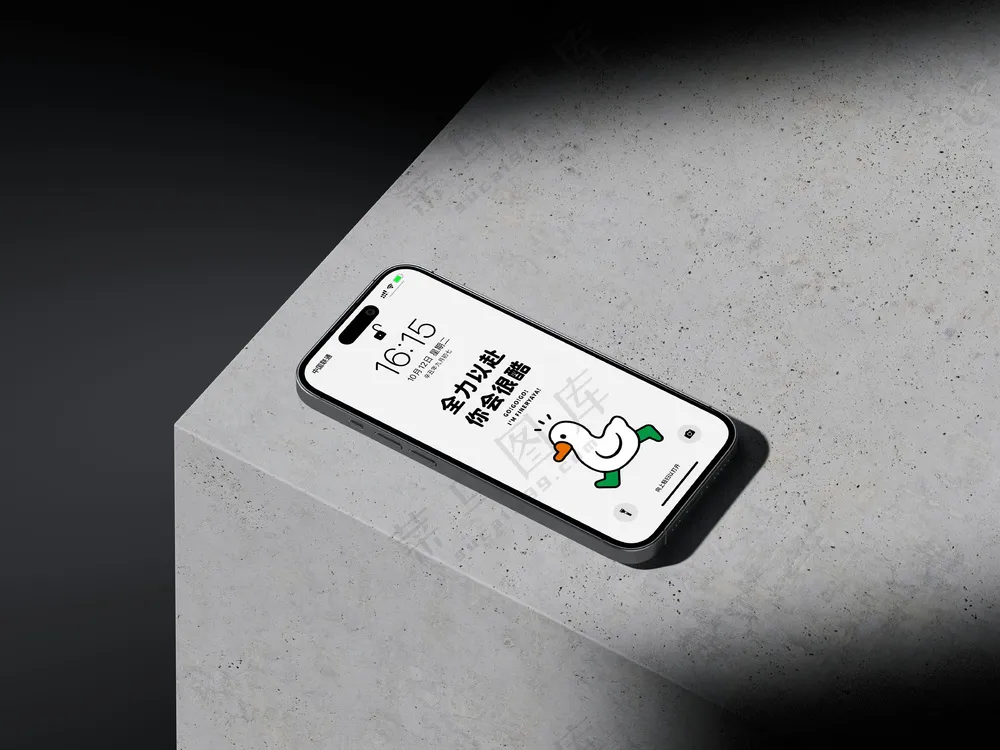 优质iphone14手机样机 UI界面展示 海报效果图PS模板-15