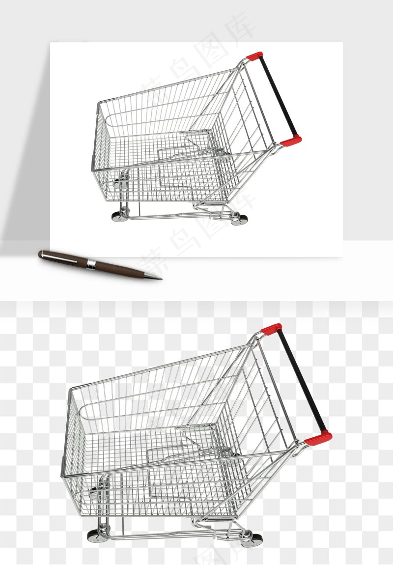 购物车购物篮png免抠图