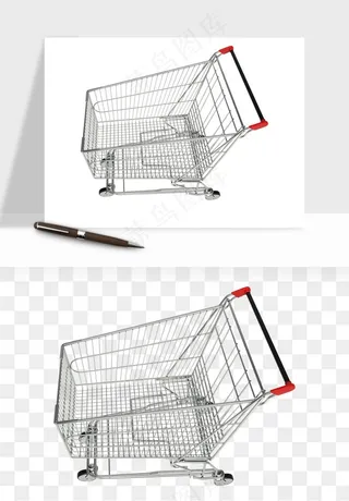 购物车购物篮png免抠图