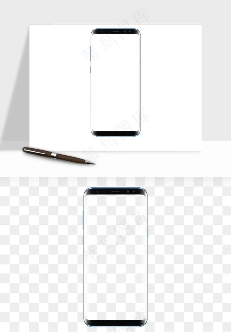手机样机边框元素png免抠
