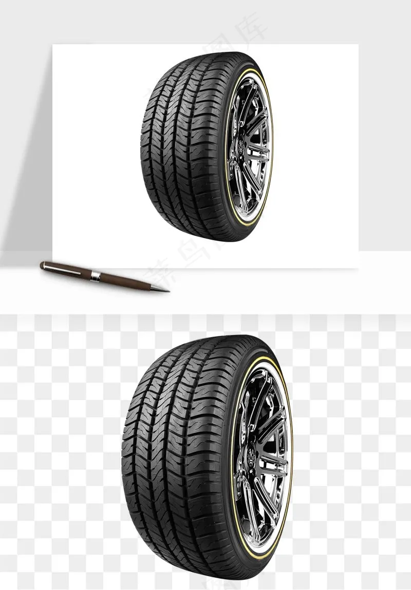 轮胎汽车零件png免抠