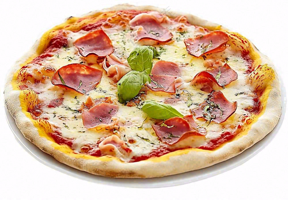 美味的披萨美食摄影图免抠