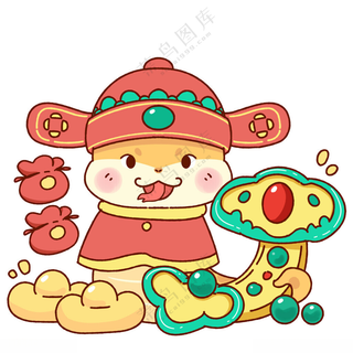 蛇年吉祥物祝福语设计