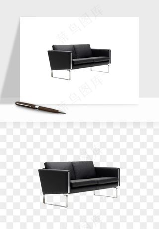 现代沙发家具png免抠