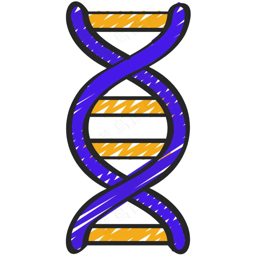 DNA 铅笔手绘图标icon