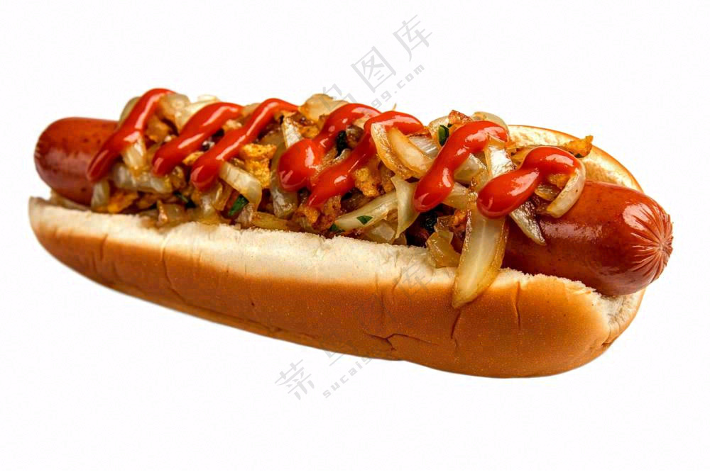 三明治汉堡摄影图免抠