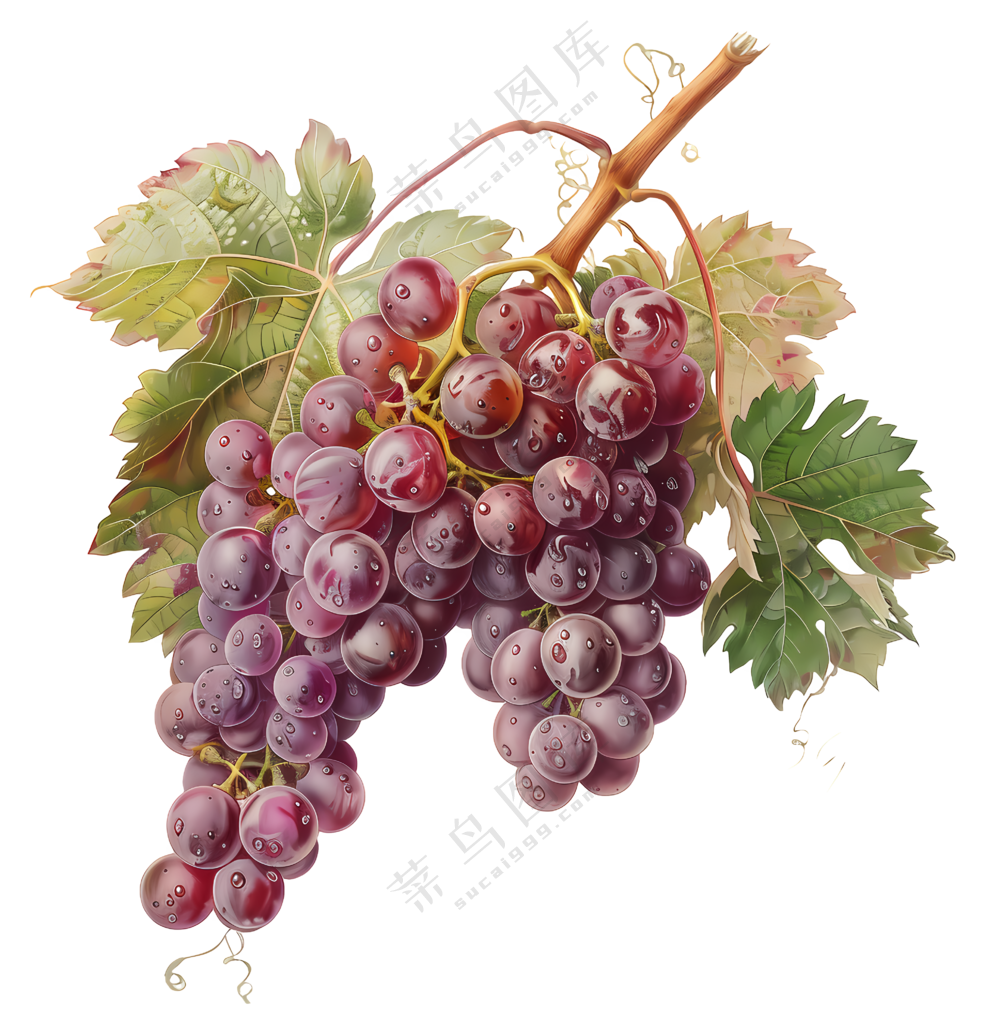 葡萄图片免抠元素