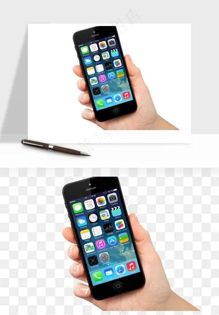 手拿手机素材png免抠