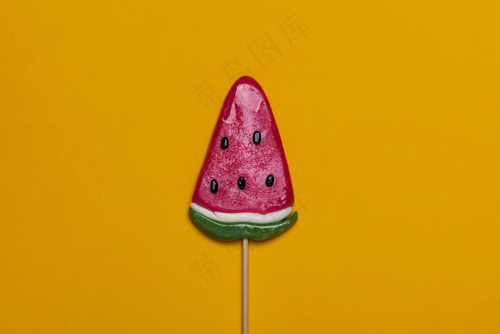 免费 西瓜棒糖 素材图片