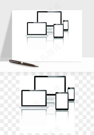 电脑科技产品png免抠