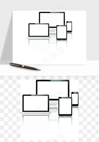 电脑科技产品png免抠