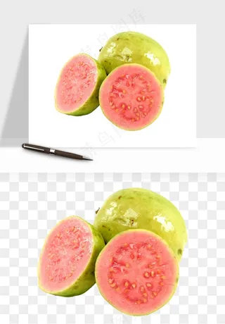 番石榴芭乐水果png免抠