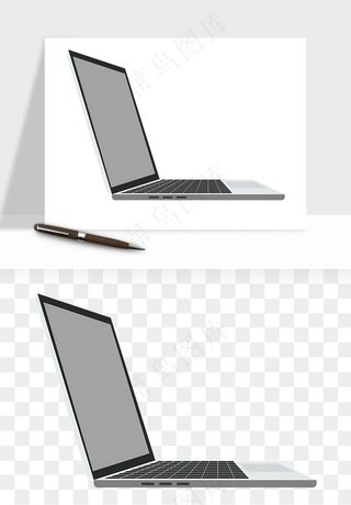电脑笔记本平板png免抠