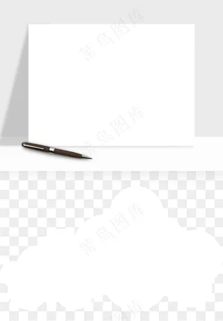 卡通云朵多云天气png免抠