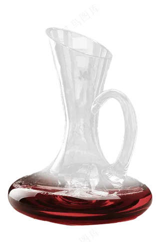 透明醒酒器 免抠