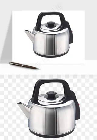 开水壶png免抠