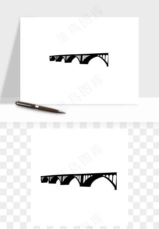 高架桥高速公路矢量