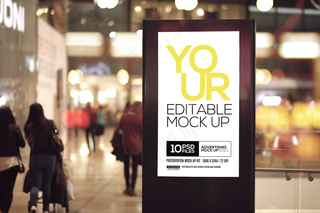 室内室外广告牌灯箱海报-216