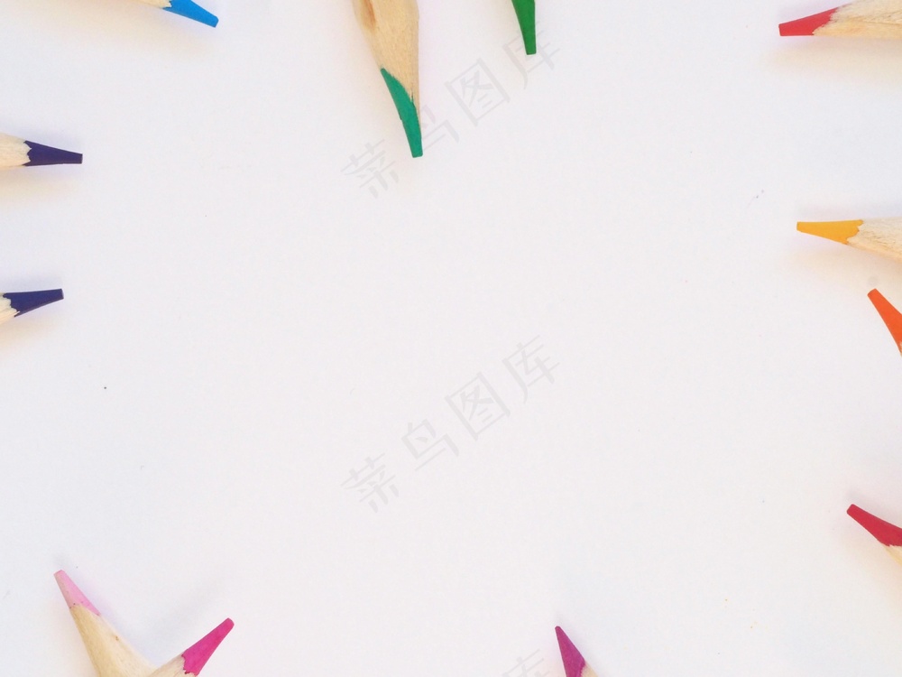免费 彩色铅笔 素材图片