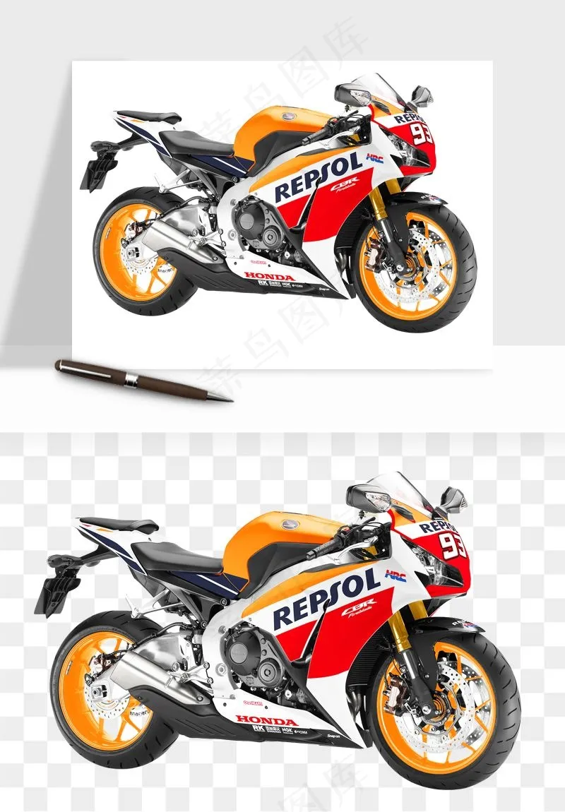 摩托车png免抠图