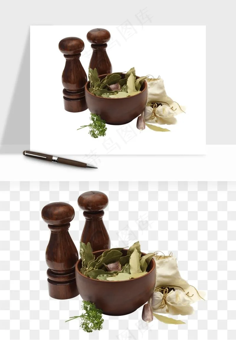 中药养生药材png免抠