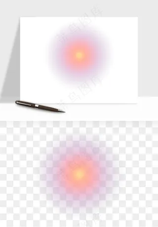 光晕光圈阳光太阳光效png免抠