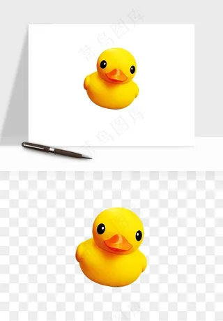 小黄鸭png免抠