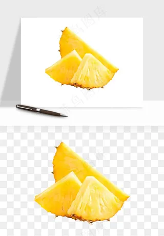 菠萝水果png免抠