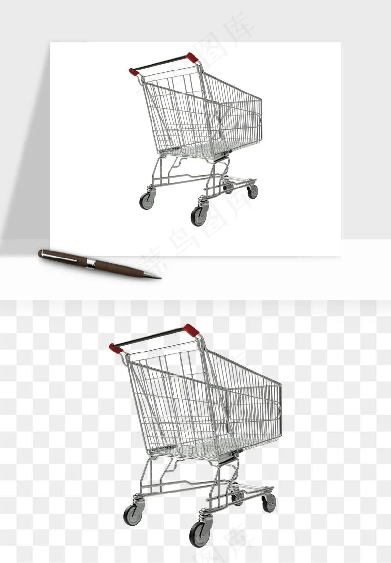 购物车购物篮png免抠图