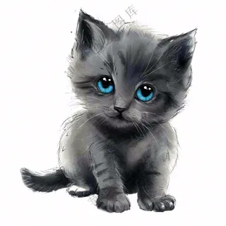 可爱小猫萌宠宠物动物免抠