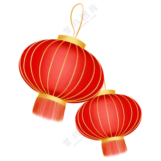 灯笼  新年灯笼  免扣素材  灯笼素材