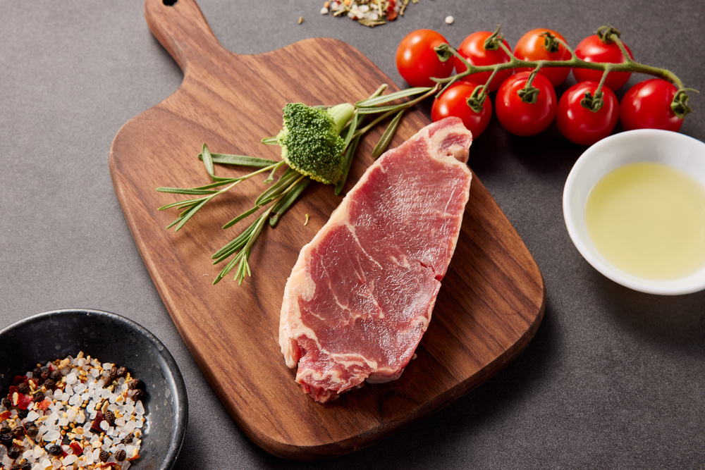 新鲜牛肉牛排食材