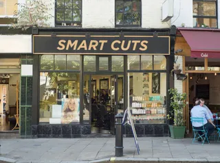 咖啡店铺招牌样机户外门头log标志模板-17