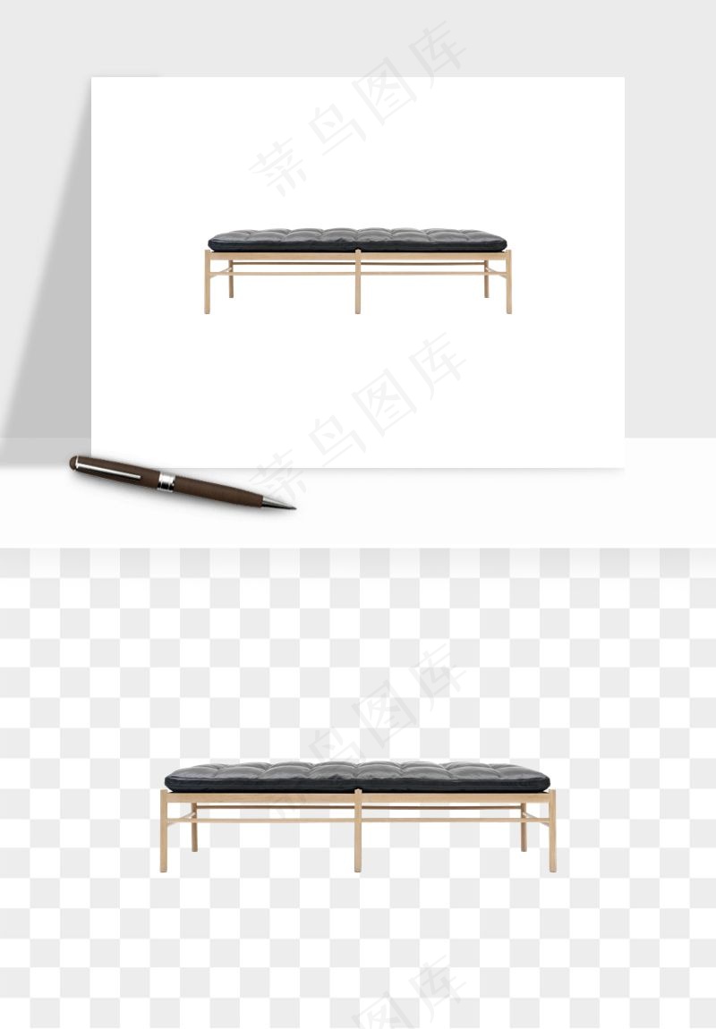 现代沙发家具png免抠