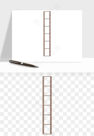 电影黑胶胶片元素png免抠