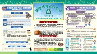 健康教育宣传栏 6期 1